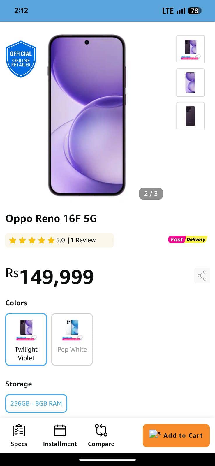 OPPO Reno 0