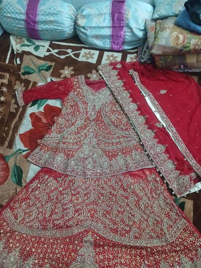 Bridal Suit Red Color