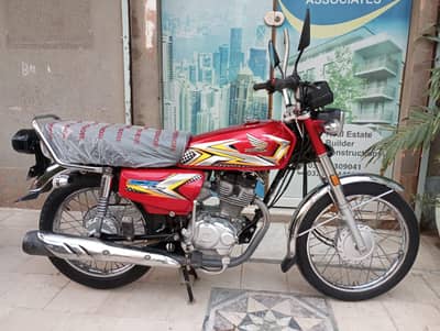 Honda CG 125 2025 Model Karachi Number