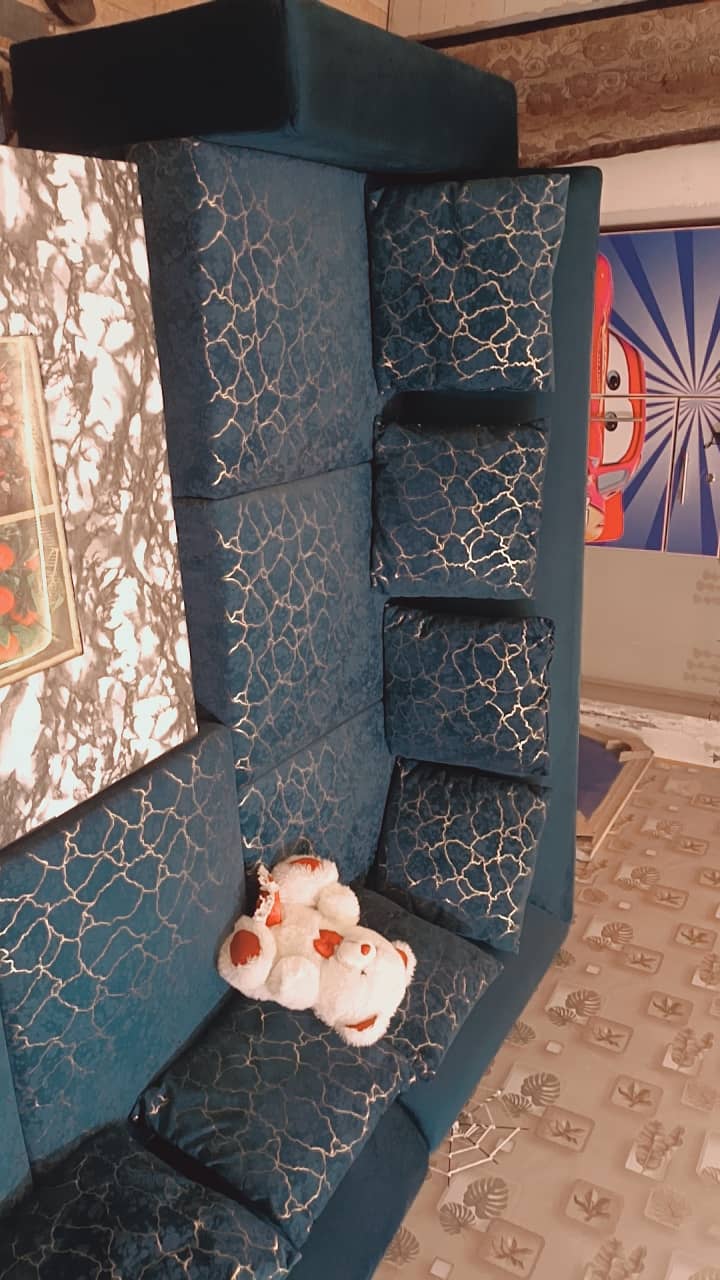 Sofa with. Center table 3