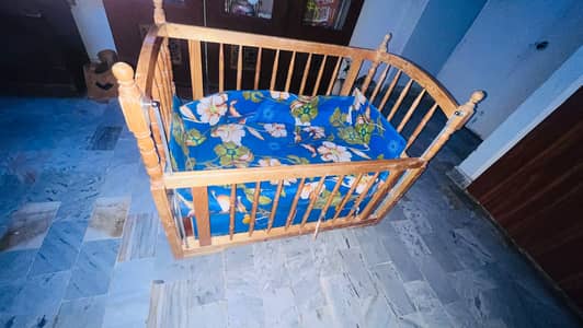 Beautiful Wooden Baby Cot / Crib 