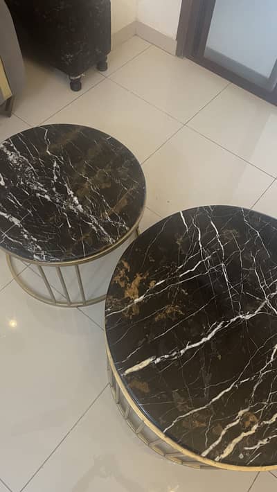 Luxury 2-Piece Coffee Table Set for Sale