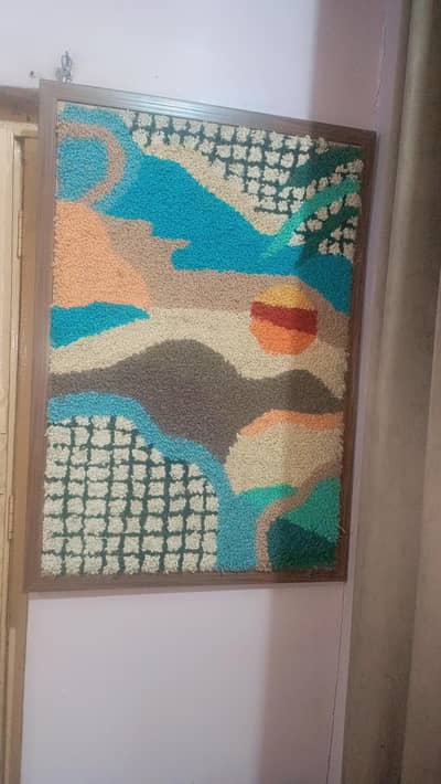 Punch Needle Wall panel