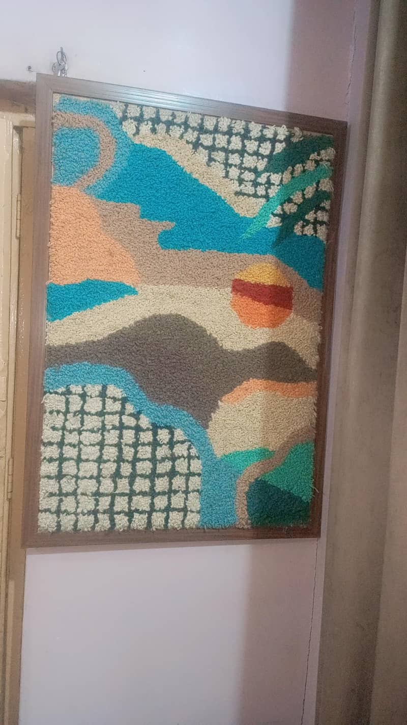 Punch Needle Wall panel 0