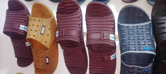 Beautiful Lelan Chappal (Linen Slippers) Only Rs. 200 - Talha Shoes