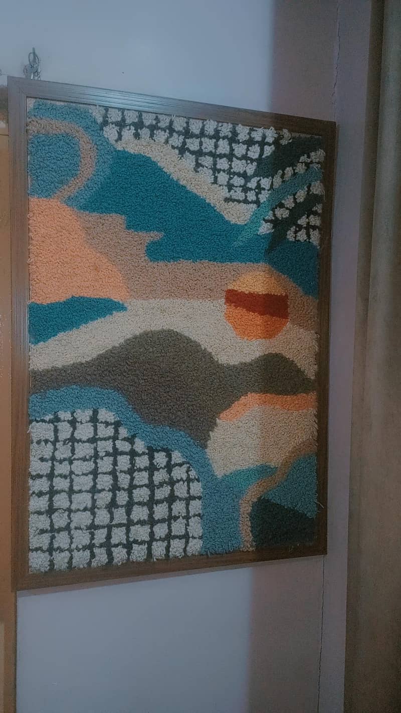 Punch Needle Wall panel 2