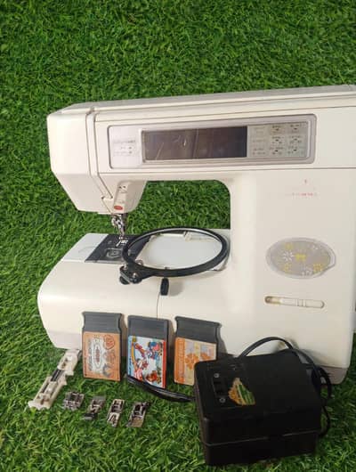 Janome Secio Japan Original + 3 Cards + Frame