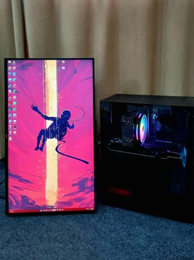 2K Gaming PC Setup|Ryzen 5 5600| Rx6700xt 12GB| Dell 2k, 27' Monitor