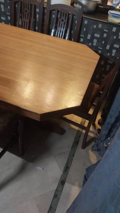 Pure wooden Dinning Table set--Premium Quality Solid Wood Furniture.