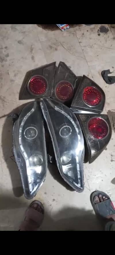 rebon headlights back light complete product