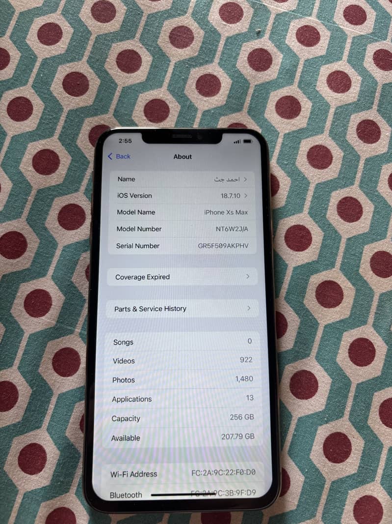 Apple iPhone XS Max 2