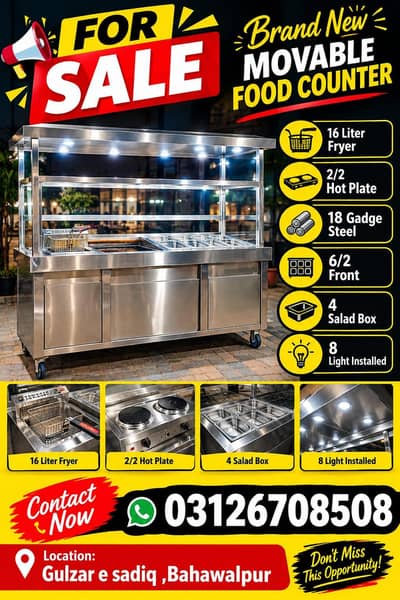 fast food counter