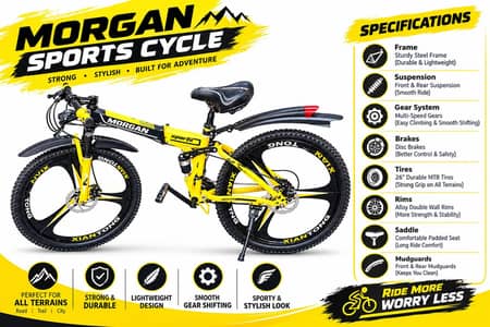 Morgan Mountain Folding Bicycle