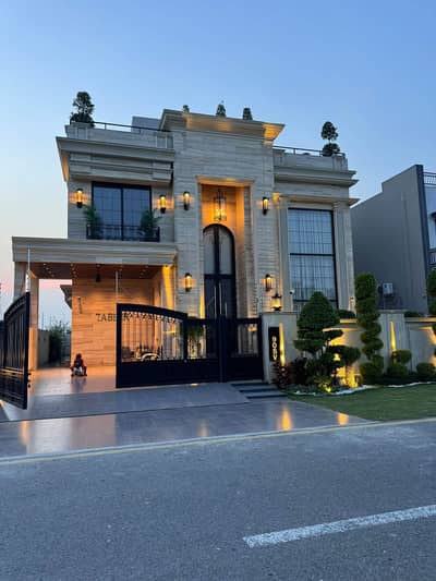1 Kanal Luxury Spanish Elevation Bungalow | Fully Furnished | Full Basement | Swimming Pool
