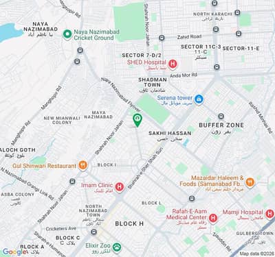 3rd Floor Penthouse For Rent 3 Bedroom Drawing Dining Block i North Nazimabad