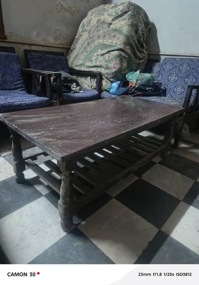 5 seater sofa with table ( whole Set )