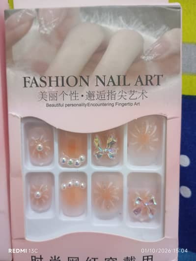 Unused press on nails from Hong Kong for rupees 250