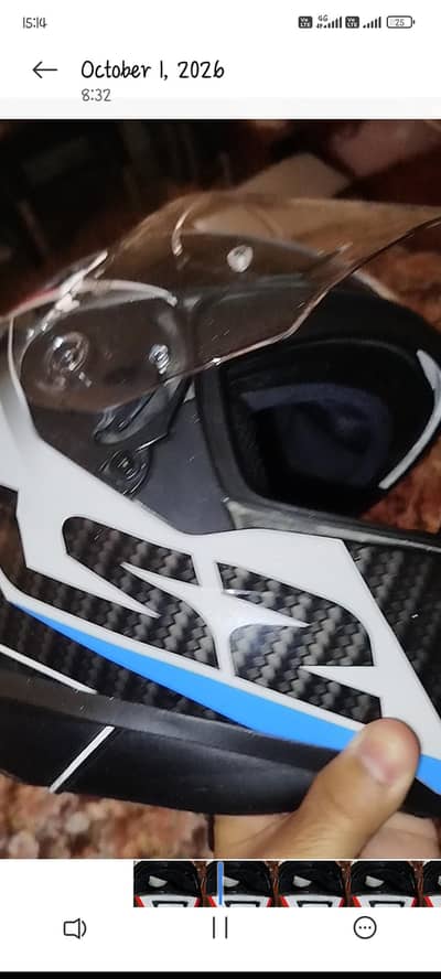 LS2 Storm 2 Racer with complete accessories