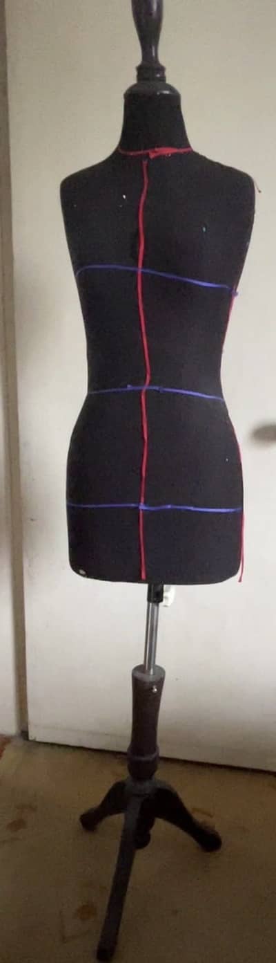 wooden base mannequin for fashion designer