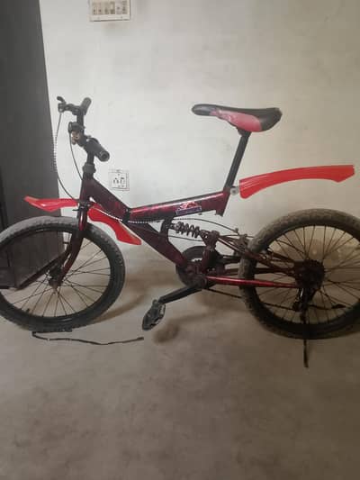 Red Black Geared Jumper Bicycle – Used