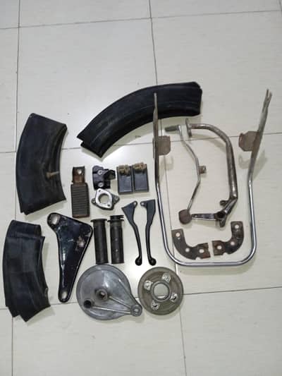 honda 125 and 70 bike parts for sale