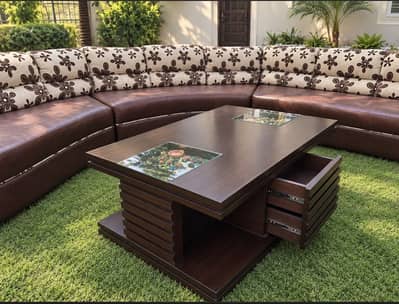 9-Seater Round/Curved Sofa