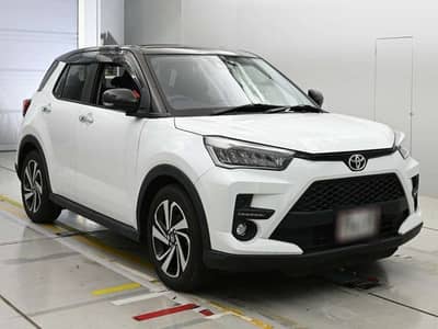 Toyota Raize 2021/2026 Pearl White Black Top Fresh 4 Grade Verifiable