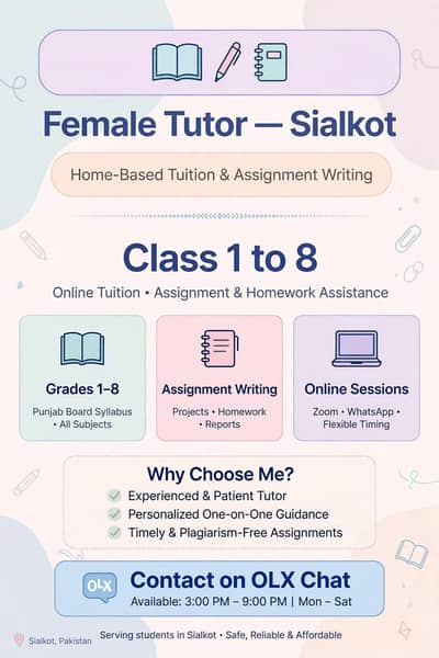 Neat and Clean Assignment writing