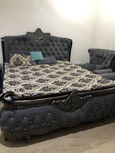 Pure Wooden Bed Set | New & Slightly Used Double Set Bedroom Furniture