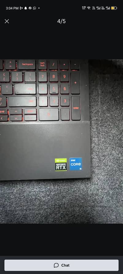 Dell gaming device for sale G15 rtx 3050