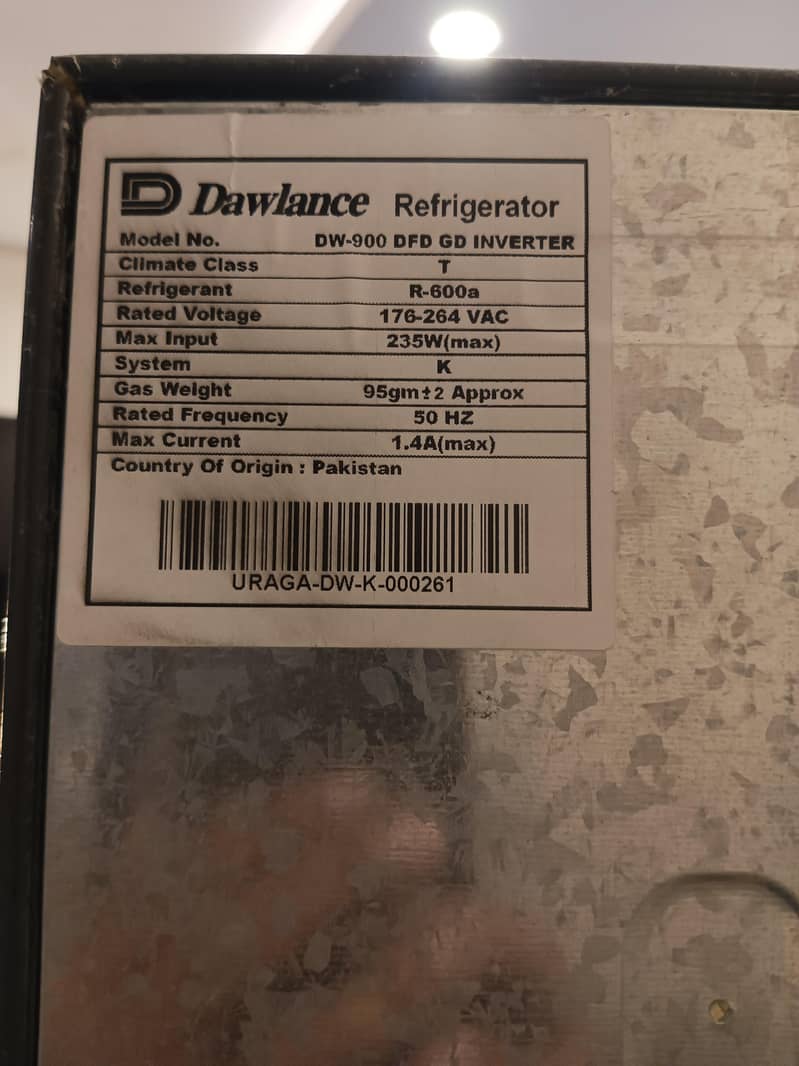 Dawlance Refrigerator 0