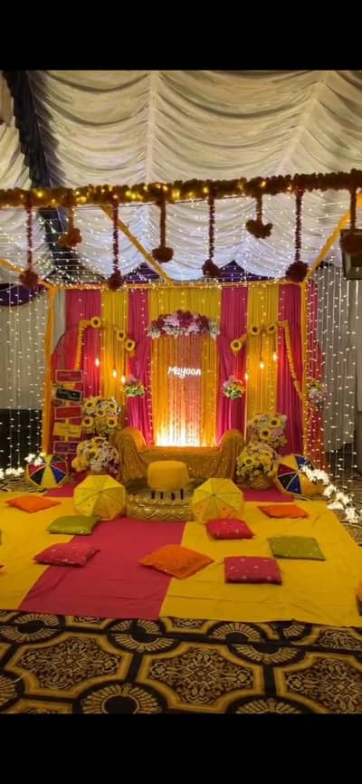 Flower Decor - Event Planners - Birthday - Wedding Organizer in lahore