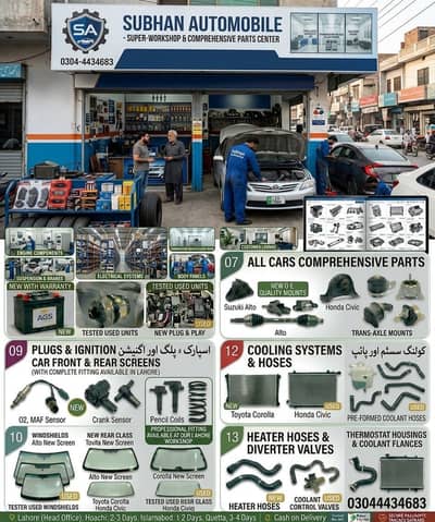 NEW + USED AUTO PARTS AVAILABLE