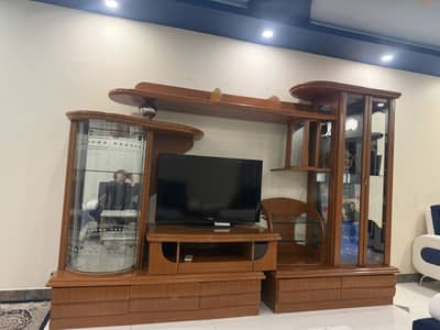Drawing room tv rack+ organizer console