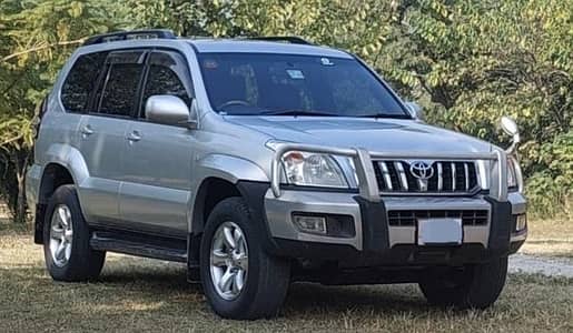 Prado Front Bumper for sale fully metal