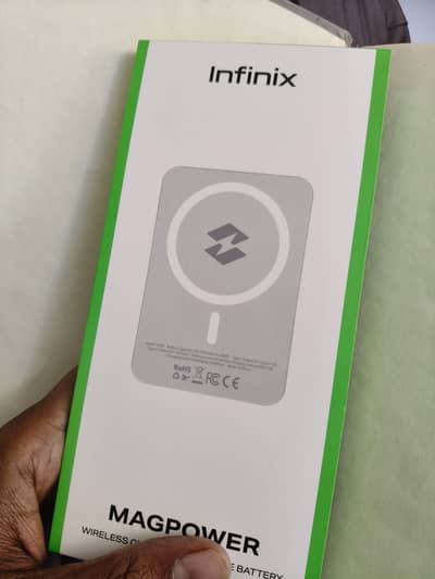 Infinix wireless Power Bank box packed