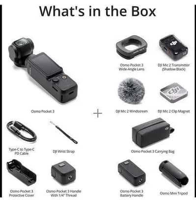 DJI POCKET 3 CREATOR COMBO ( NON ACTIVE ] ORIGINAL UNIT
