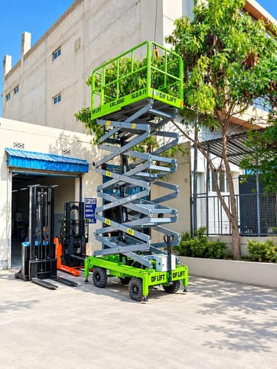 42 Ft Scissor Lift On Rent | Daily & Monthly Basis in all Pakistan