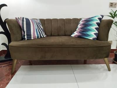 four seater sofa set + table set for sale