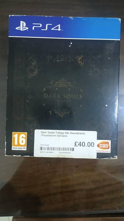 Dark souls trilogy (1,2,3) ps4