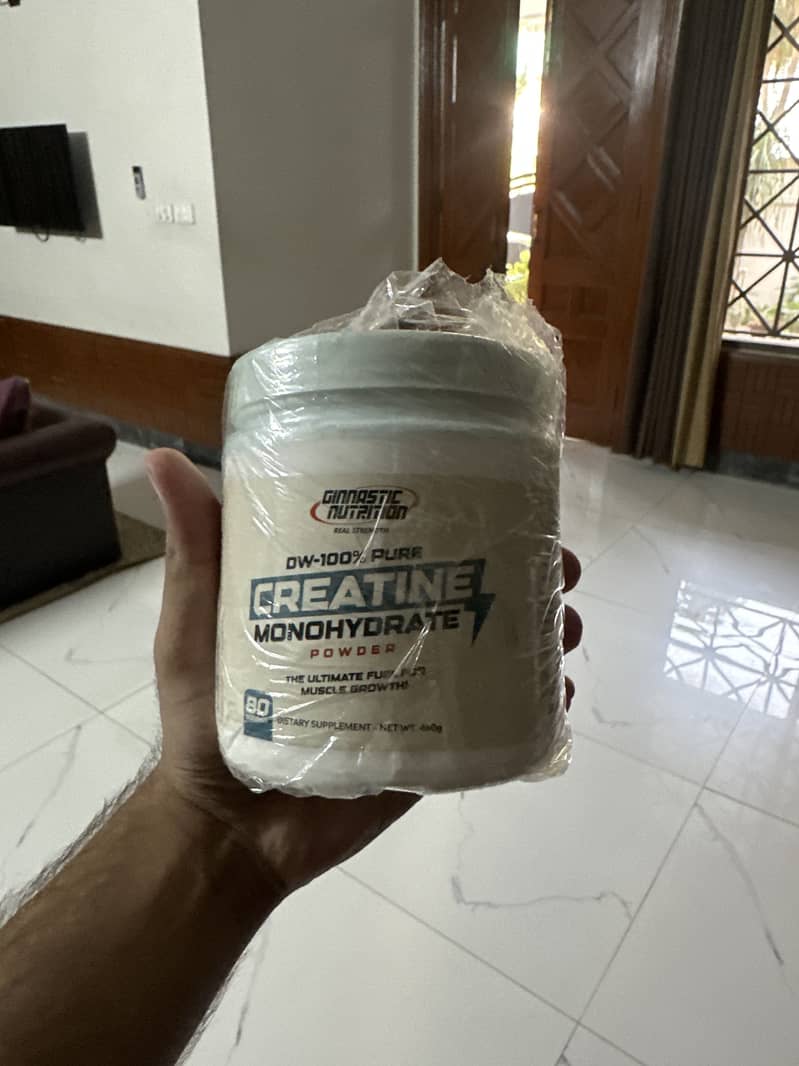 Creatine monohydrate powder 0