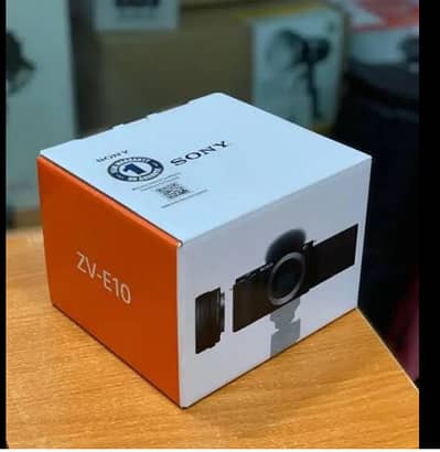 SONY ZVE10 WITH 16-50 LENS ( SEALD PACK ) ONE YEAR WARRANTY