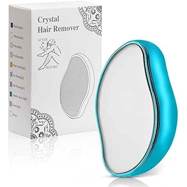 SP Dealz Crystal Hair Eraser for Women — Reusable, Painless Hair Removal Stone for Legs, Arms, Back and Body