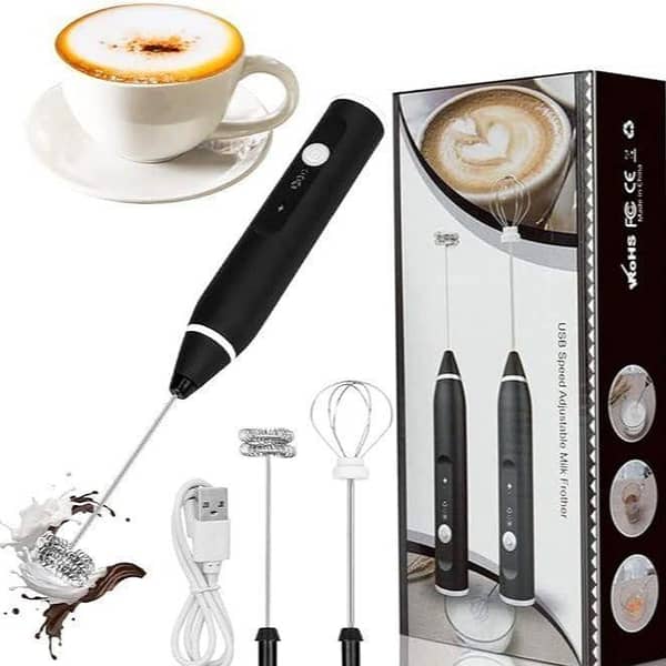 SP Dealz Handheld Coffee Beater & Milk Frother – Mini Whisk Mixer for Coffee, Cappuccino, Milk & Eggs
