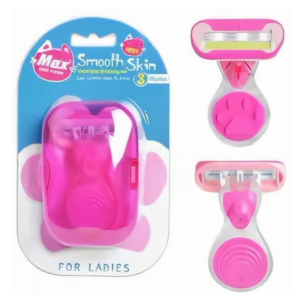 SP Dealz Travel Razor for Women – Extra Smooth Mini Body & Face Shaver with Refills, Handle, and Case