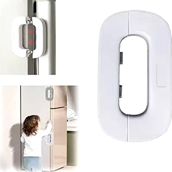 SP Dealz Fridge & Freezer Door Lock – Child Safety Lock for Refrigerator and Freezer