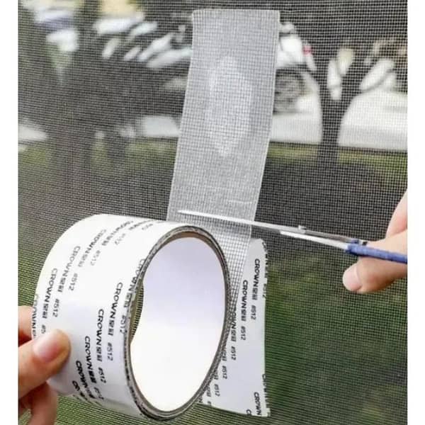 SP Dealz Mosquito Net Repair Tape 2M x 50mm – Self-Adhesive Insect Screen Patch for Doors & Windows