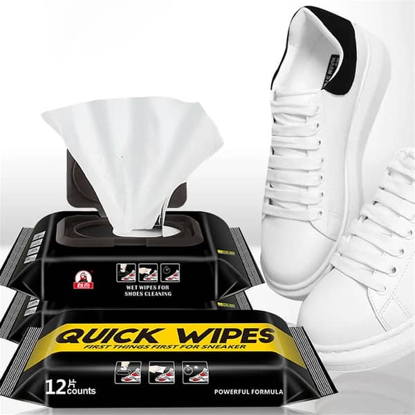 SP Dealz Sneaker Cleaning Wipes – Portable Wipes for Quick Dirt, Dust & Stain Removal