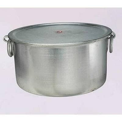 10kg silver patila