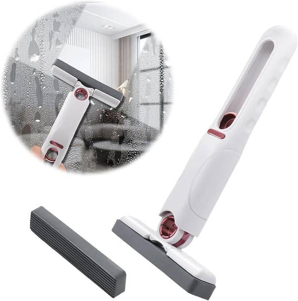 SP Dealz Portable Mini Sponge Mop – Wet & Dry Cleaning Mop, Compact Handheld Floor & Surface Cleaner for Bathroom, Kitchen, Glass, Desk, Home & Car